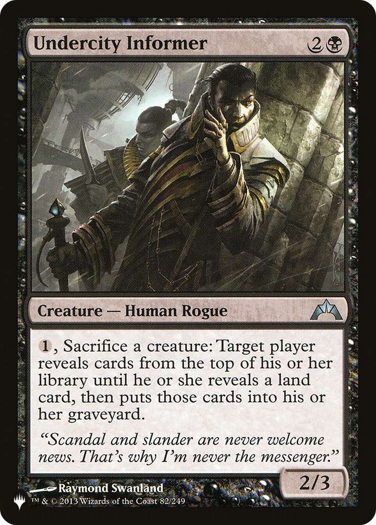 Undercity Informer (GTC-82)