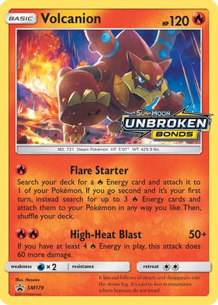 Volcanion (SM179) [Sun & Moon: Black Star Promos] | Silver Goblin