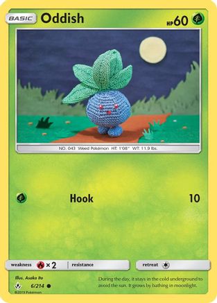 Oddish (6/214) [Sun & Moon: Unbroken Bonds] | Silver Goblin