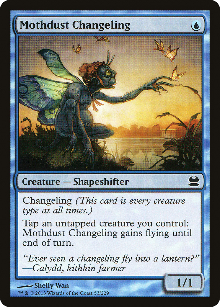 Mothdust Changeling [Modern Masters] | Silver Goblin