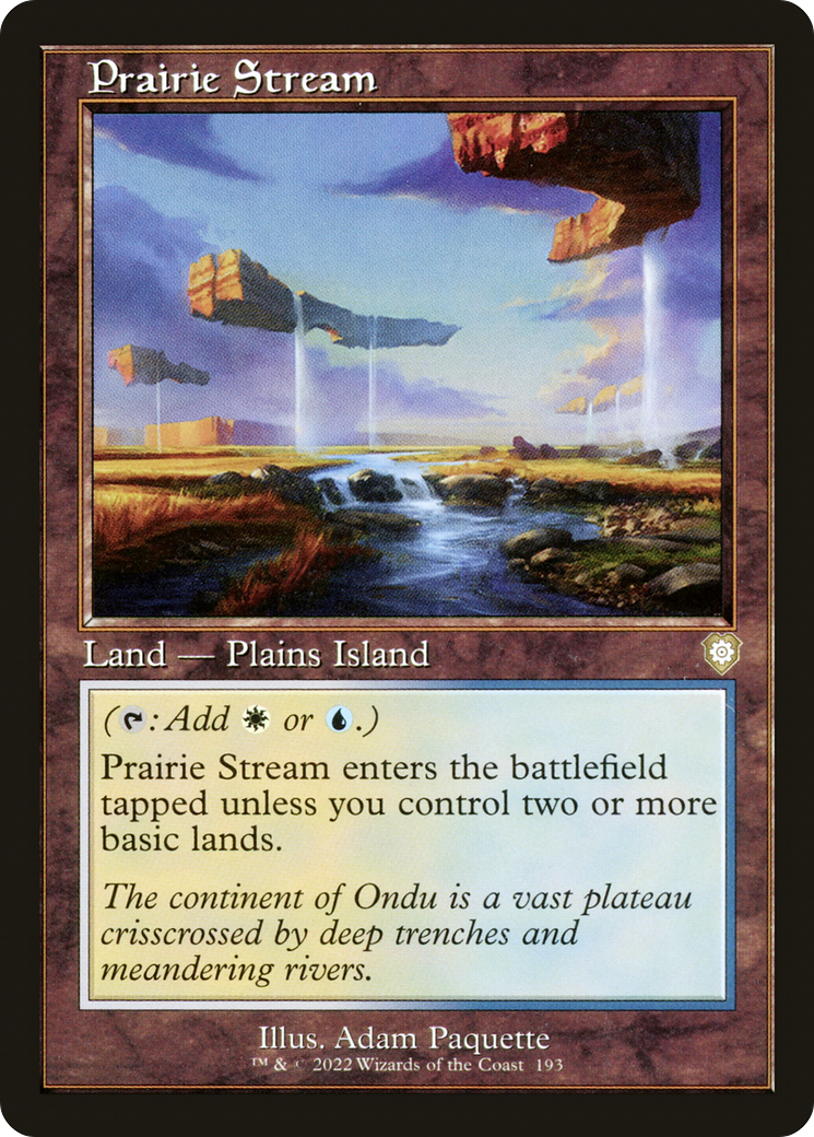 Prairie Stream (Retro) [The Brothers' War Commander] | Silver Goblin