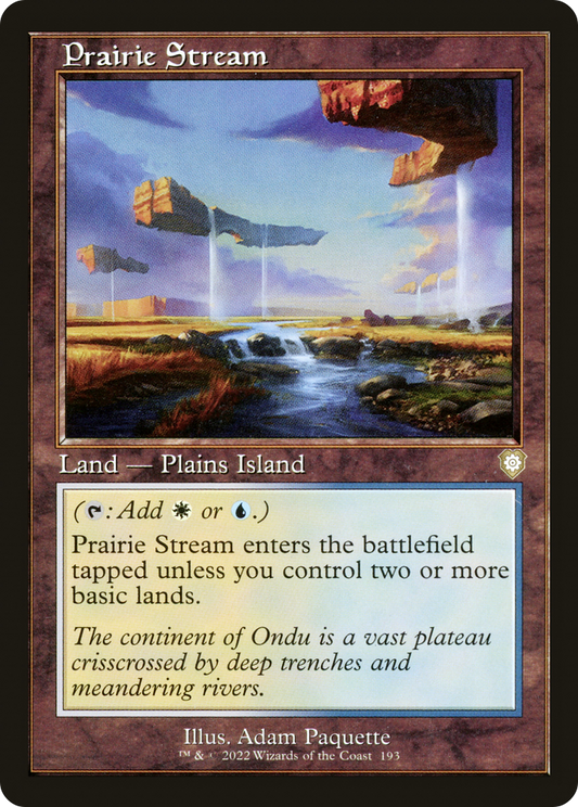 Prairie Stream (Retro) [The Brothers' War Commander]