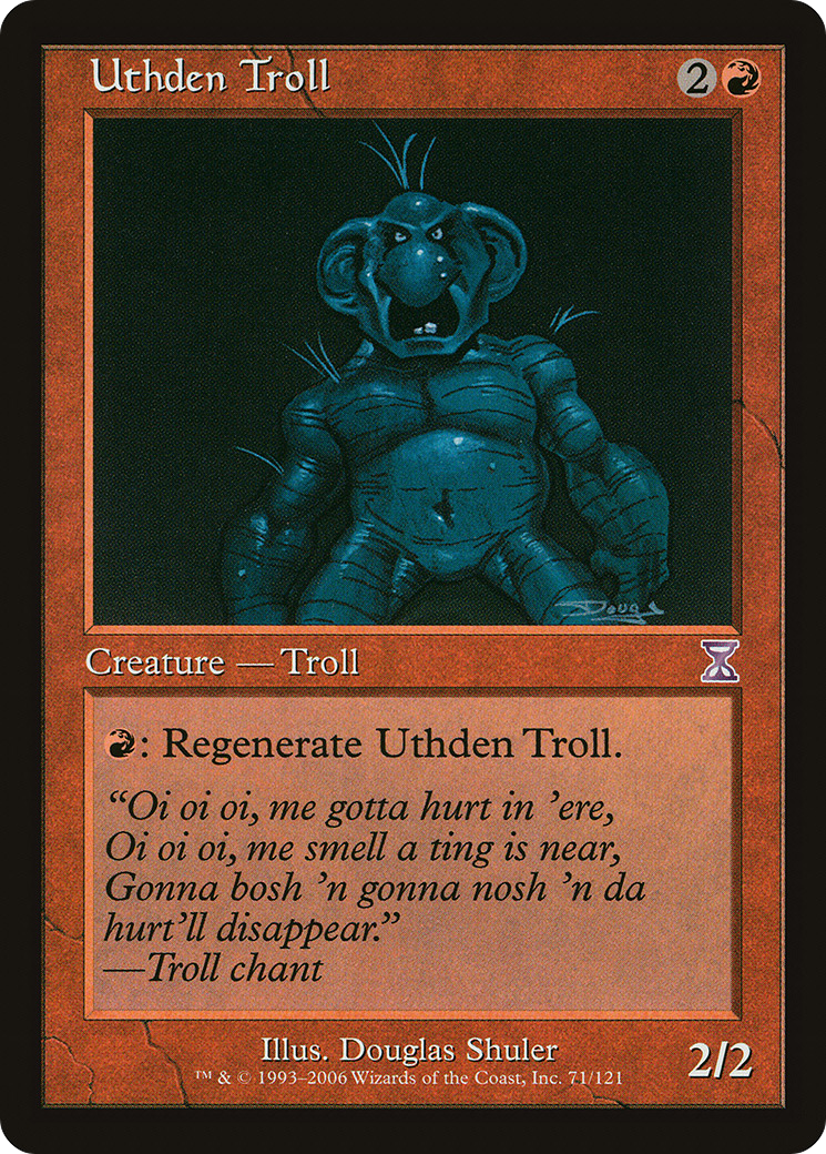 Uthden Troll [Time Spiral Timeshifted] | Silver Goblin