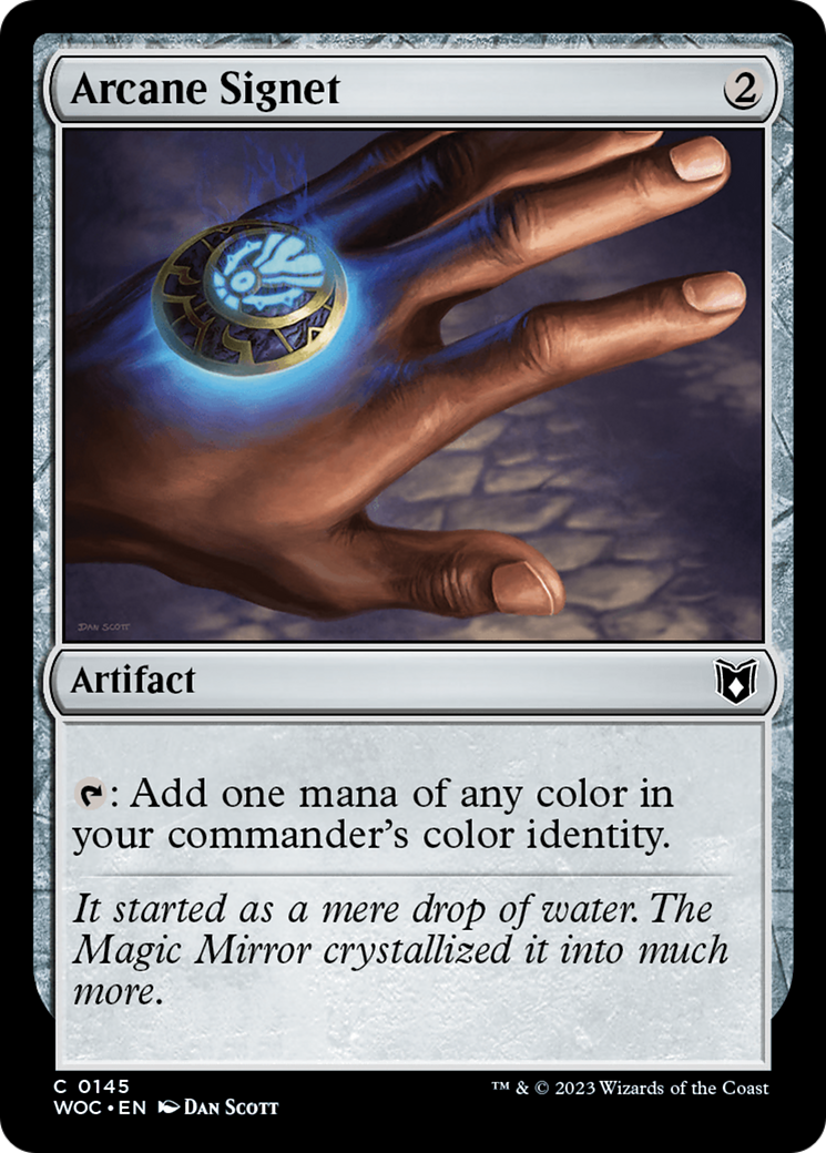 Arcane Signet [Wilds of Eldraine Commander]