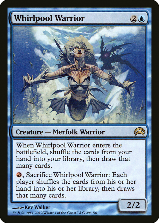 Whirlpool Warrior [Planechase 2012] Foil