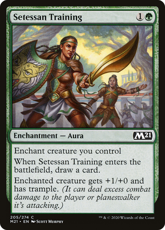 Setessan Training [Core Set 2021] Foil