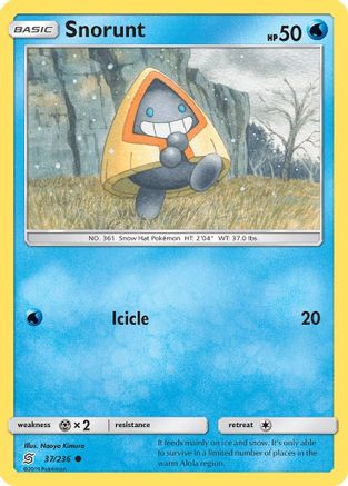 Snorunt (37/236) [Sun & Moon: Unified Minds] | Silver Goblin