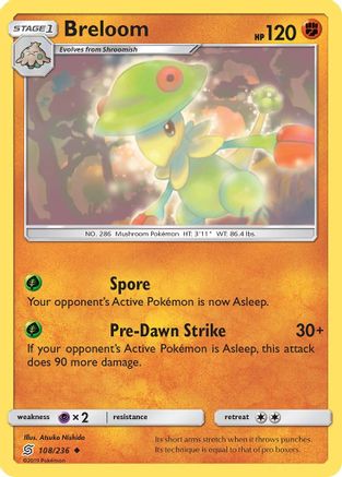 Breloom (108/236) [Sun & Moon: Unified Minds] | Silver Goblin