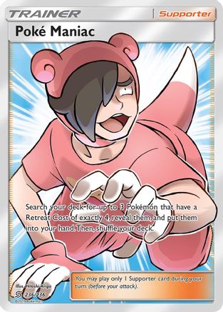Poke Maniac (Full Art) (236) Holofoil - Unified Minds