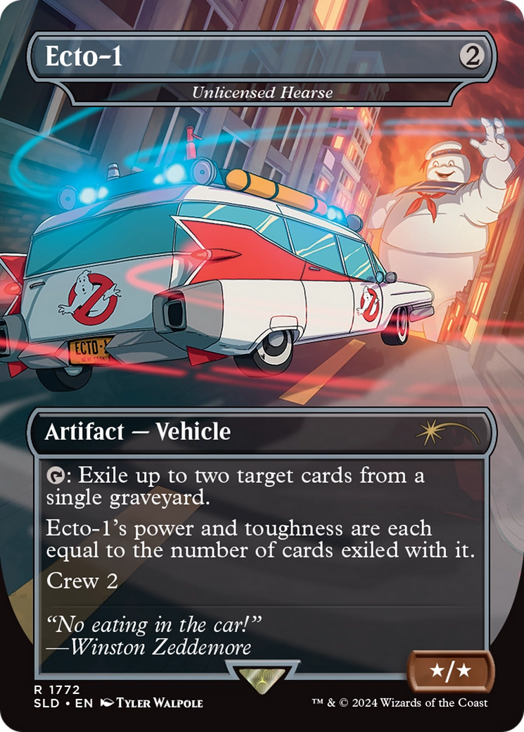 Ecto-1 - Unlicensed Hearse [Secret Lair Drop Series] | Silver Goblin