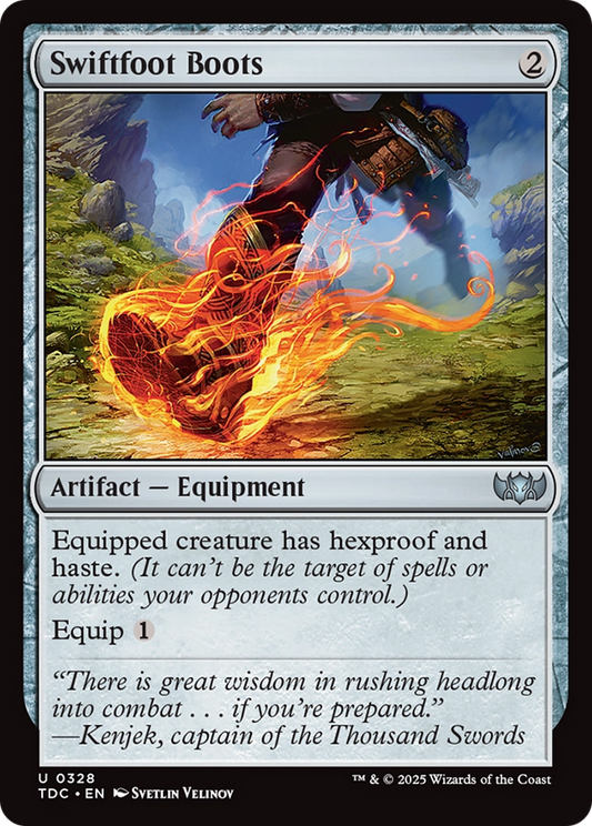 Swiftfoot Boots (328) - Commander: Tarkir: Dragonstorm