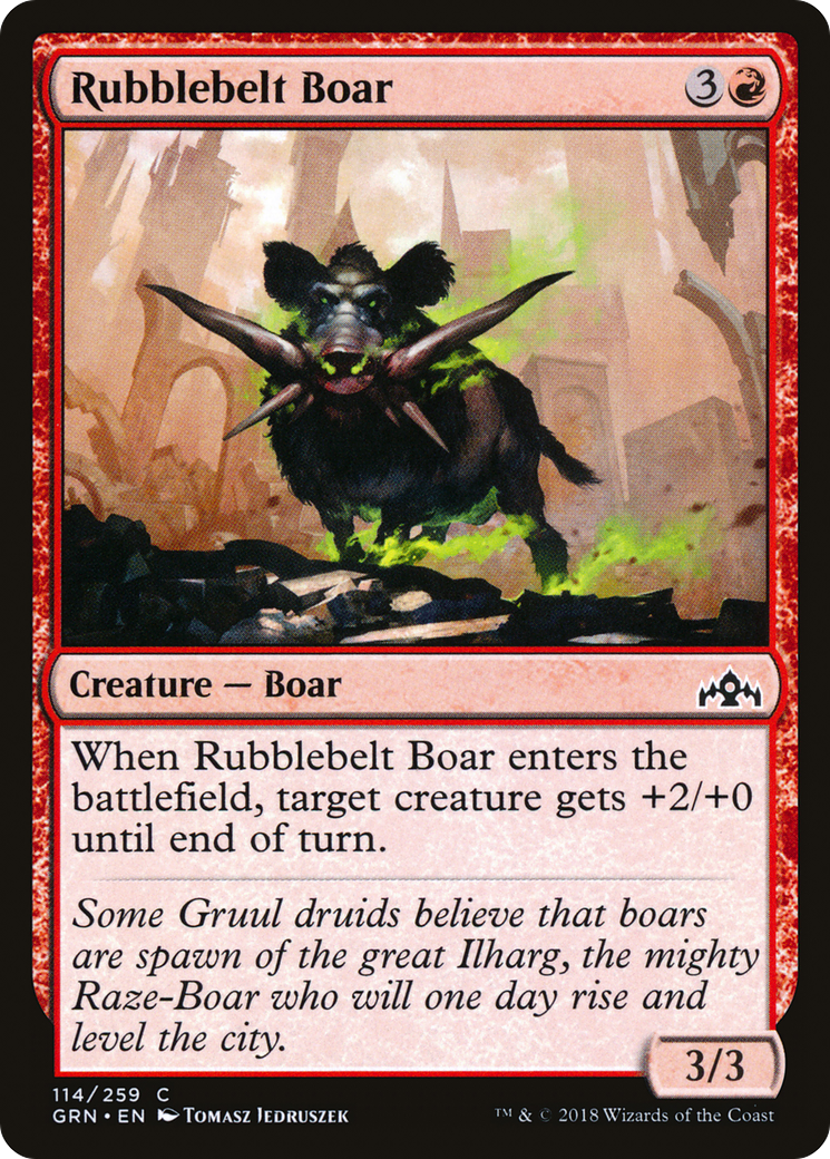 Rubblebelt Boar [Guilds of Ravnica] | Silver Goblin