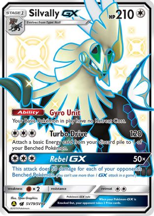 Silvally GX (SV79) Holofoil - Hidden Fates Shiny Vault