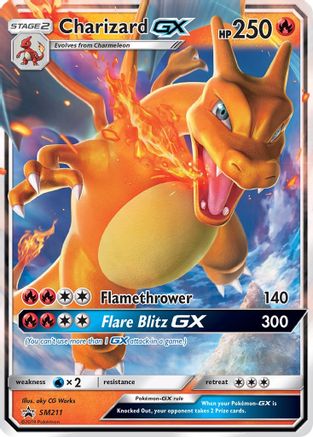 Charizard GX - SM211 (SM211) Holofoil - SM Promos