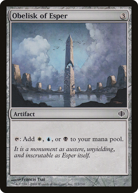 Obelisk of Esper [Shards of Alara]