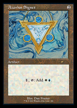 Azorius Signet (Retro) [Secret Lair Drop Series] | Silver Goblin