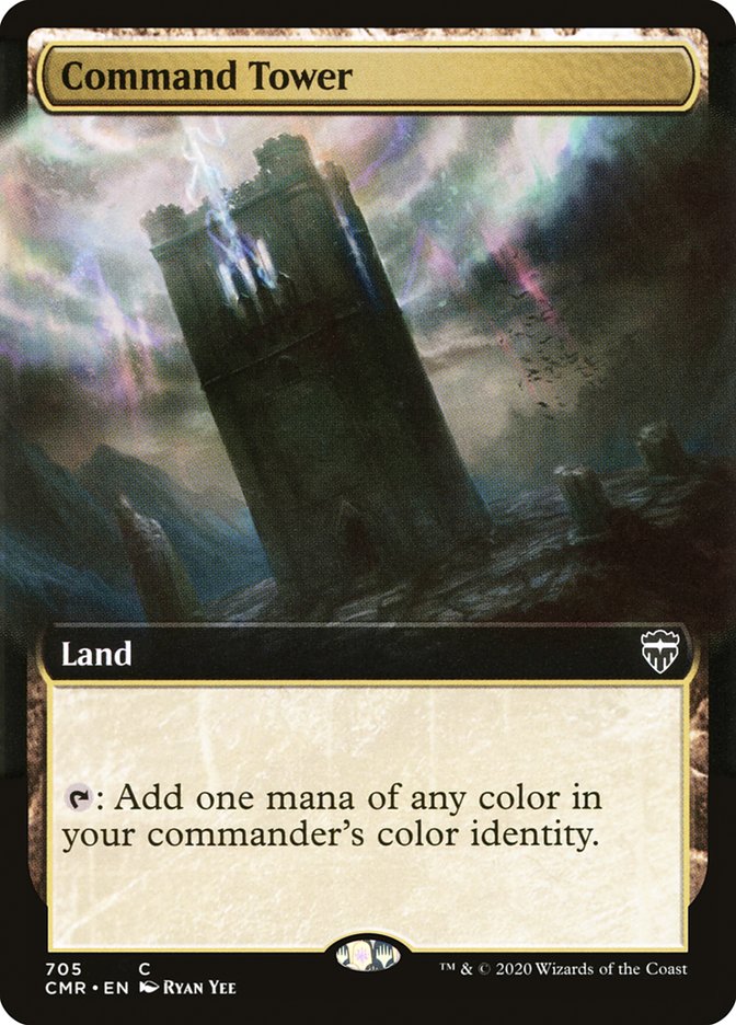 Command Tower (Extended Art) [Commander Legends] | Silver Goblin