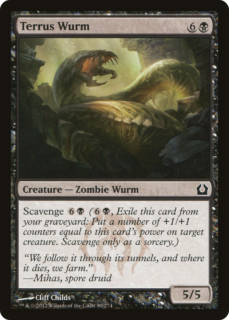 Terrus Wurm [Return to Ravnica] | Silver Goblin