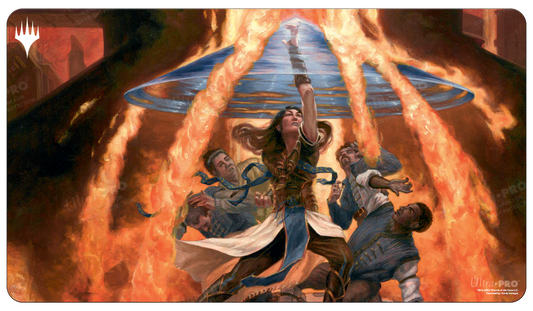 Commander Masters Playmat Fierce Guardianship-Silver Goblin