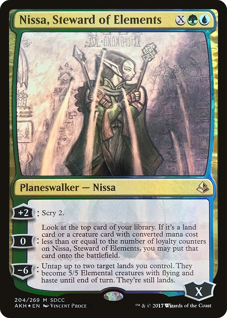 Nissa, Steward of Elements [San Diego Comic-Con 2017] | Silver Goblin