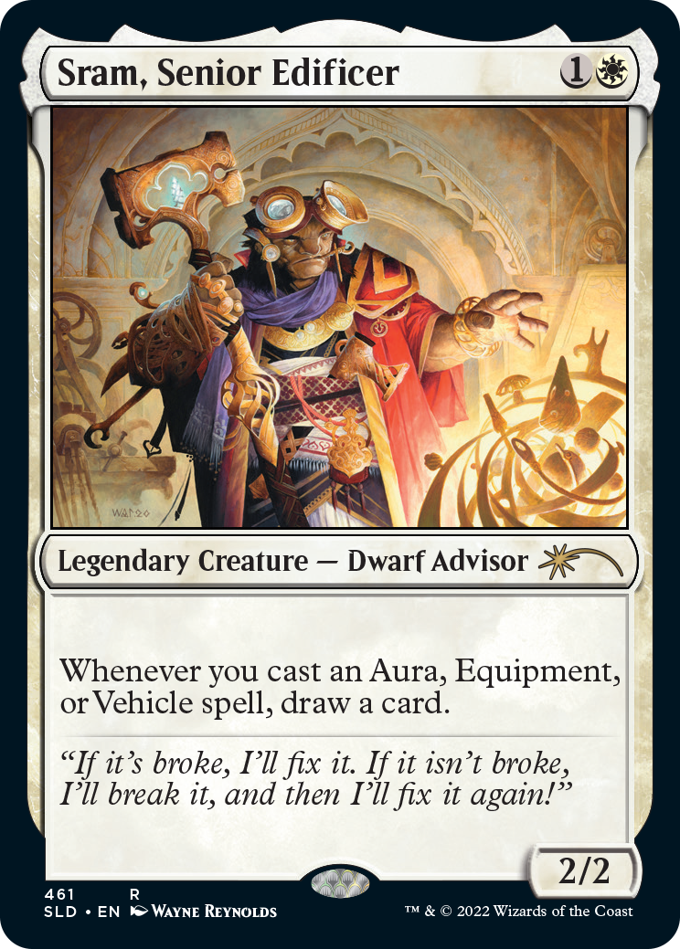 Sram, Senior Edificer [Secret Lair Drop Series] | Silver Goblin