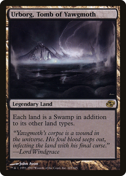 Urborg, Tomb of Yawgmoth [Planar Chaos] Foil