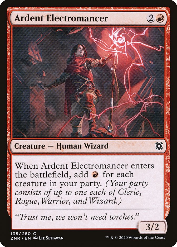 Ardent Electromancer [Zendikar Rising] | Silver Goblin