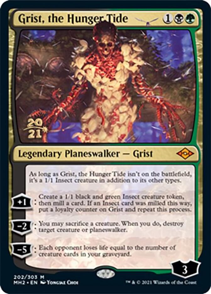 Grist, the Hunger Tide [Modern Horizons 2 Prerelease Promos] | Silver Goblin