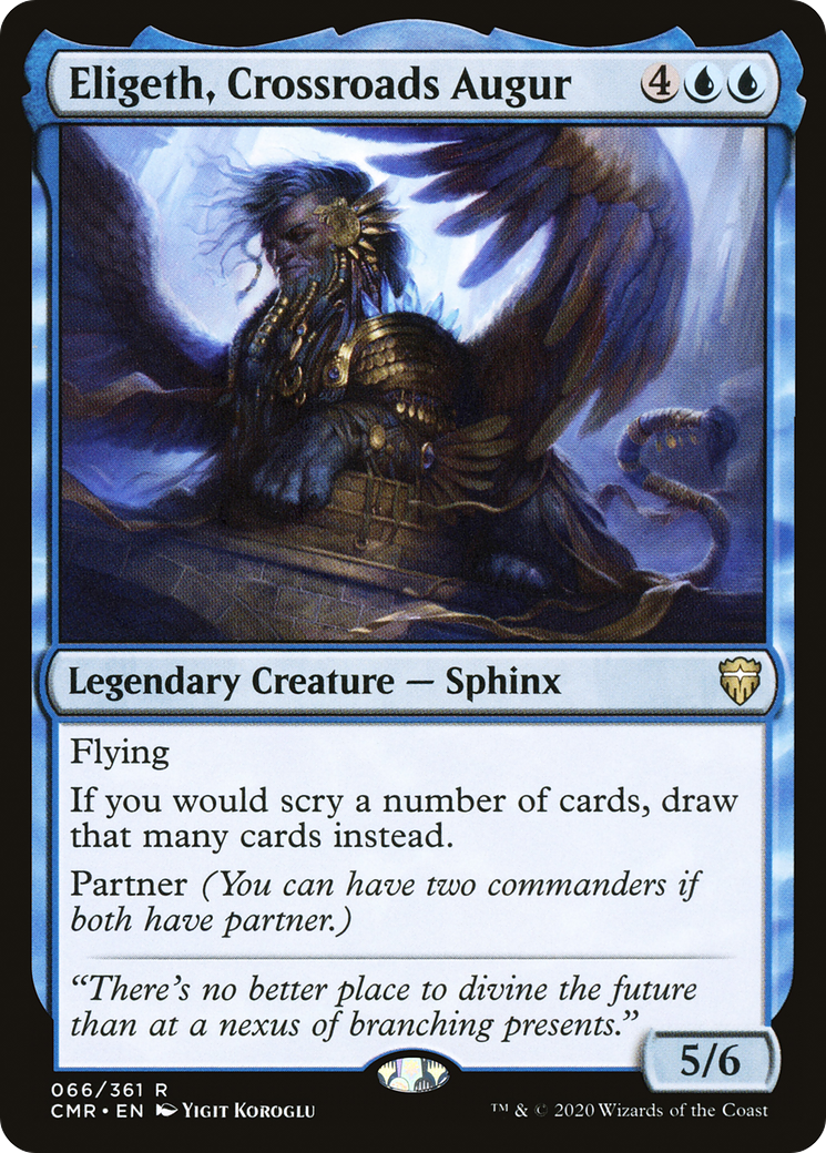 Eligeth, Crossroads Augur [Commander Legends] | Silver Goblin