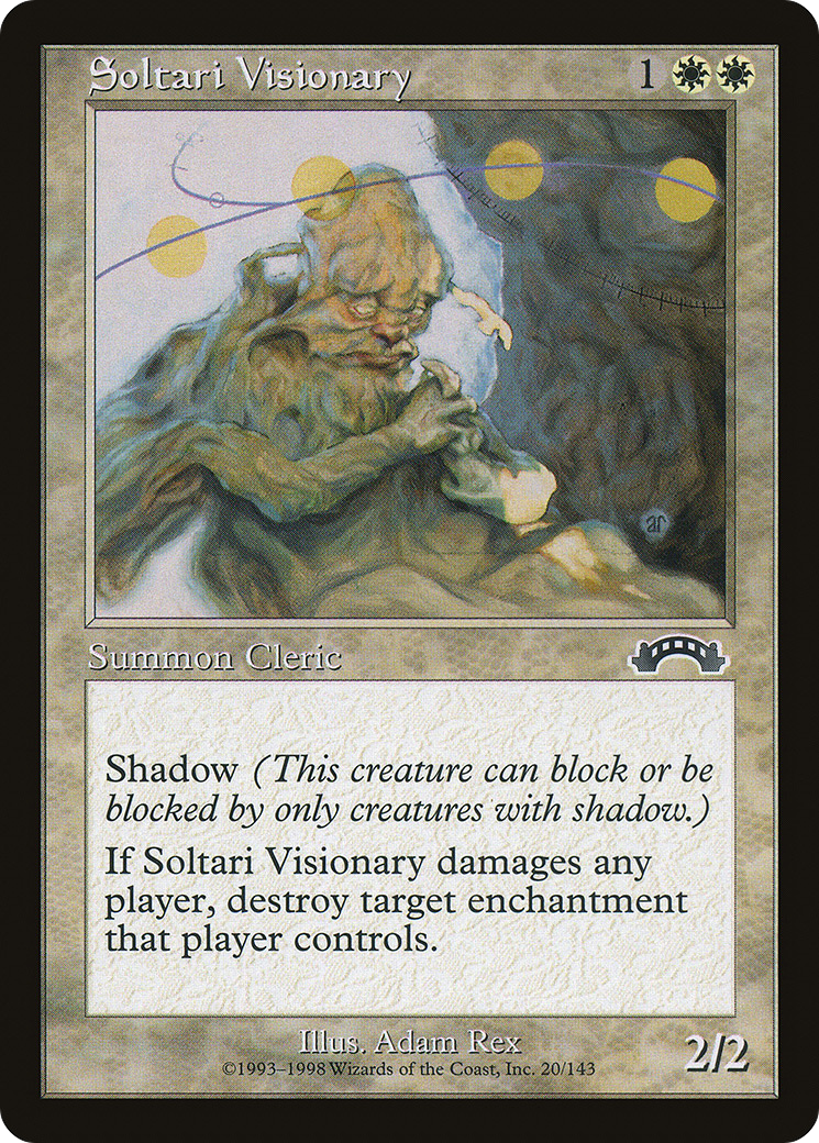 Soltari Visionary [Exodus] | Silver Goblin