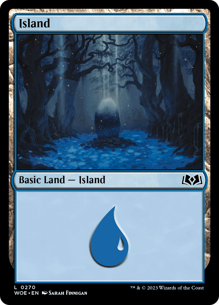 Island (0270) [Wilds of Eldraine] Foil