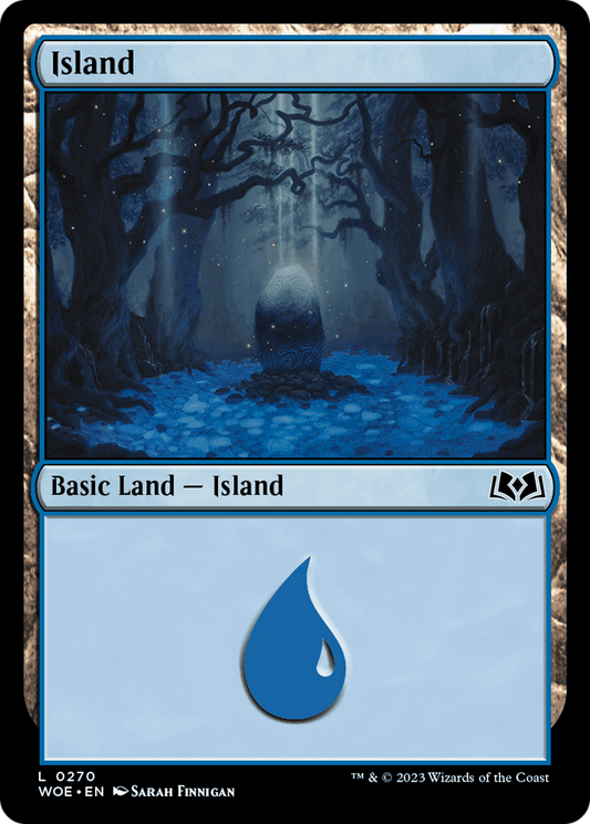 Island (0270) [Wilds of Eldraine] Foil