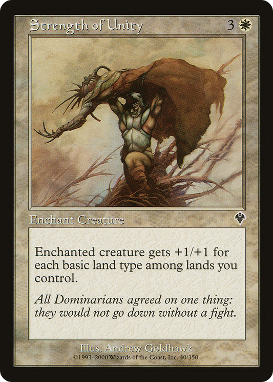 Strength of Unity [Invasion] Foil