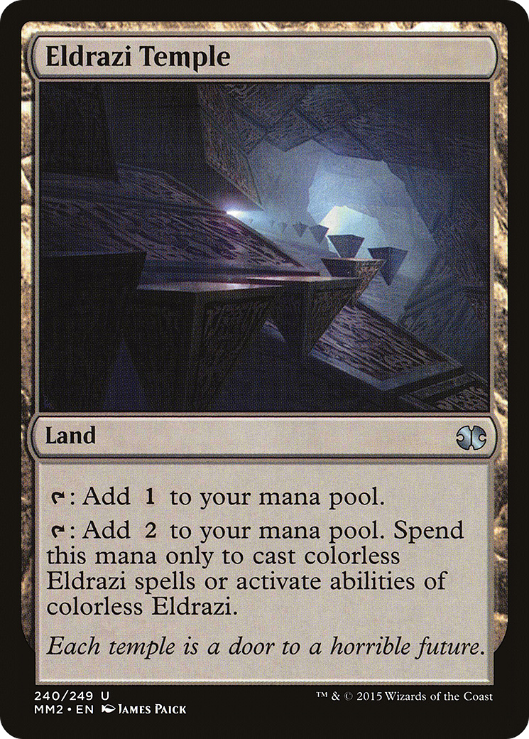 Eldrazi Temple [Modern Masters 2015] | Silver Goblin