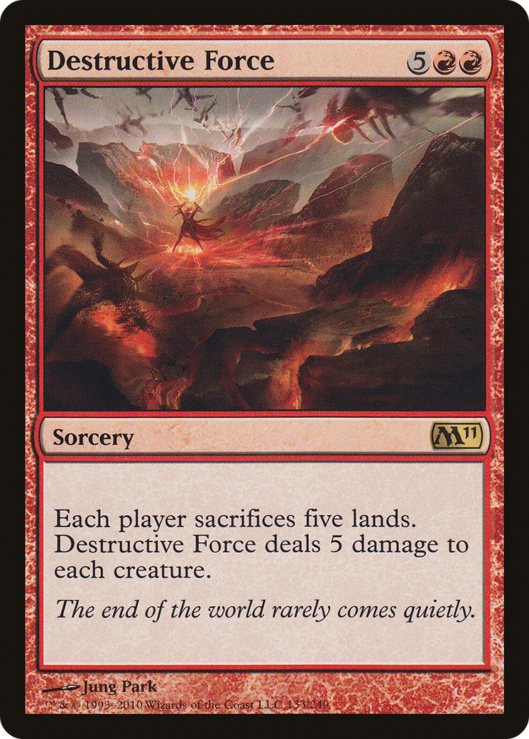 Destructive Force [Magic 2011] | Silver Goblin