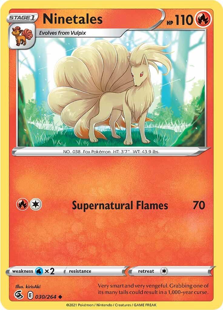 Ninetales (030/264) [Sword & Shield: Fusion Strike] | Silver Goblin