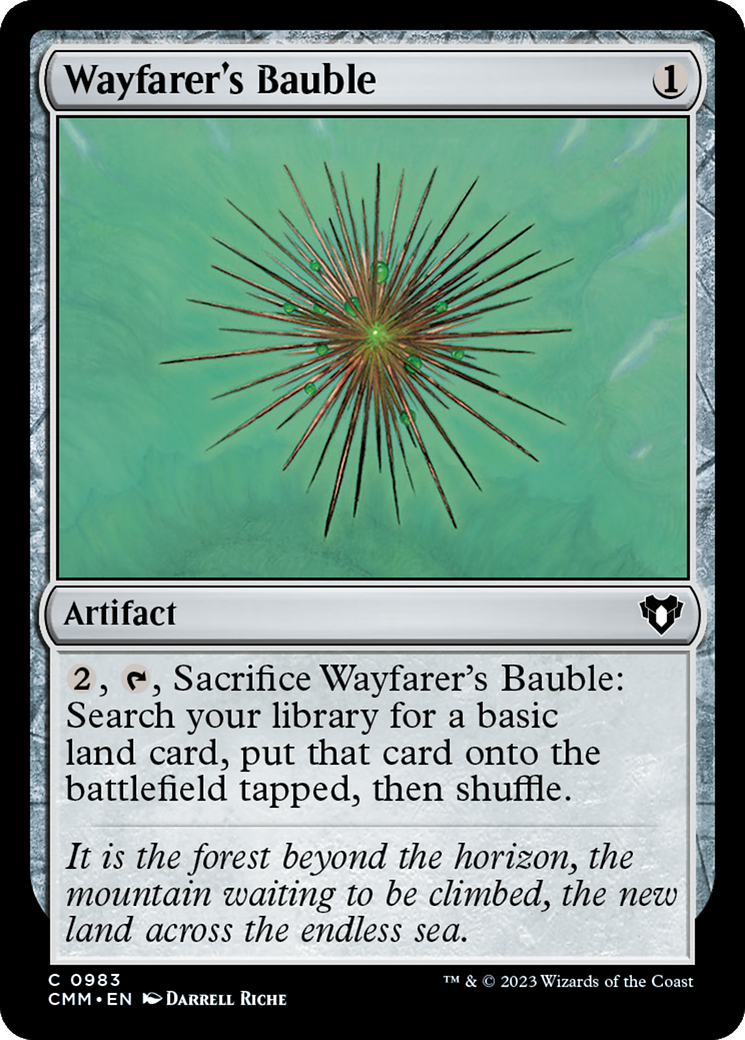 Wayfarer's Bauble [Commander Masters] | Silver Goblin