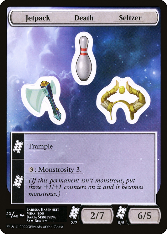 Jetpack Death Seltzer [Unfinity Stickers]