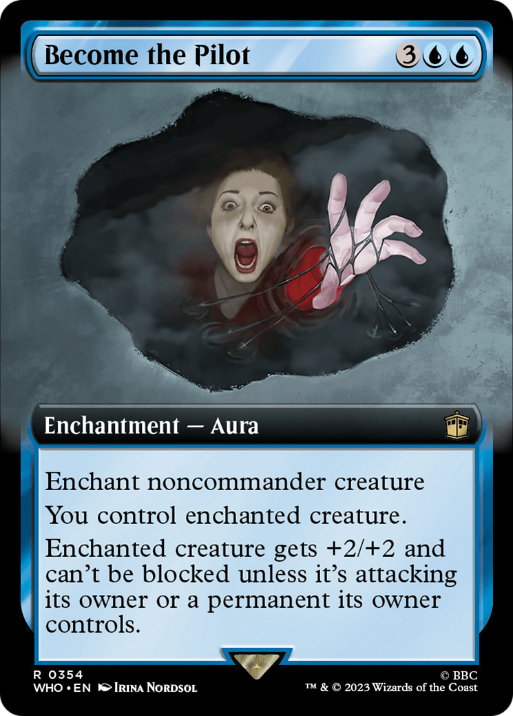 Become the Pilot (Extended Art) [Doctor Who] Foil