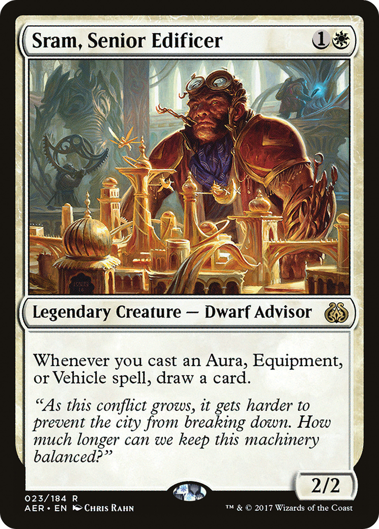 Sram, Senior Edificer [Aether Revolt] | Silver Goblin