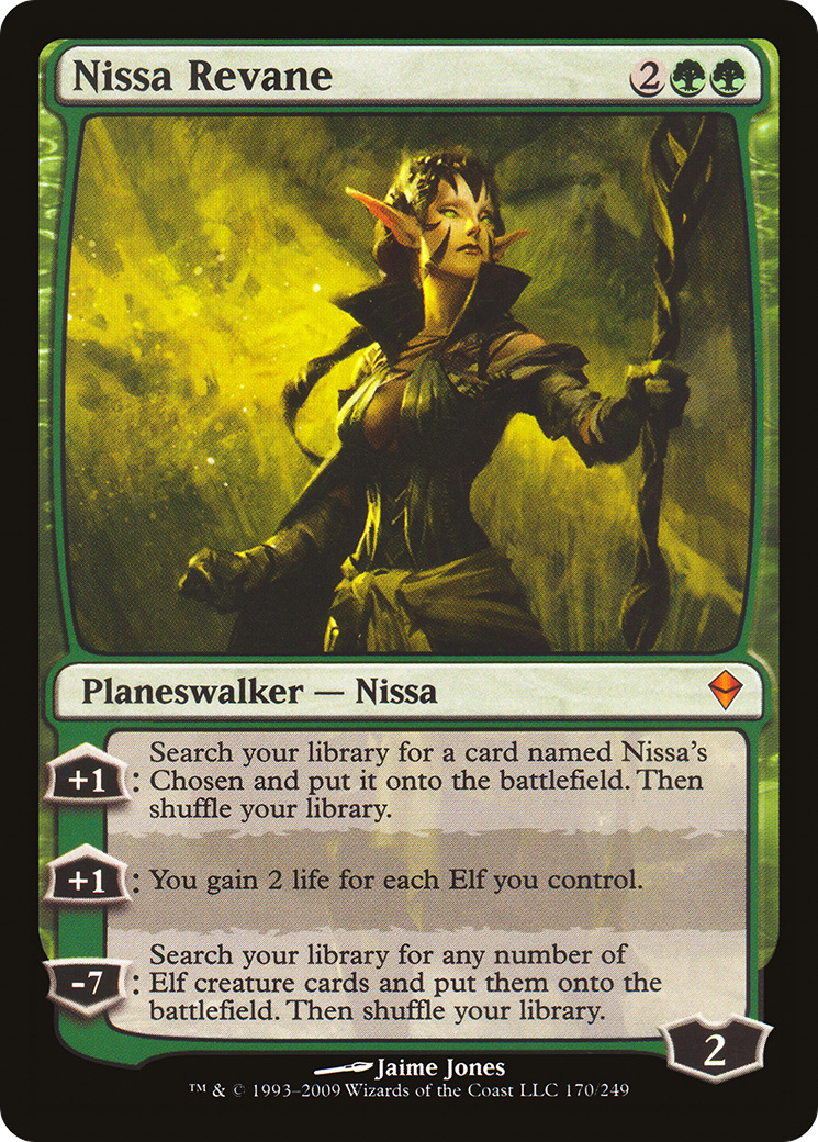 Nissa Revane [Zendikar] | Silver Goblin