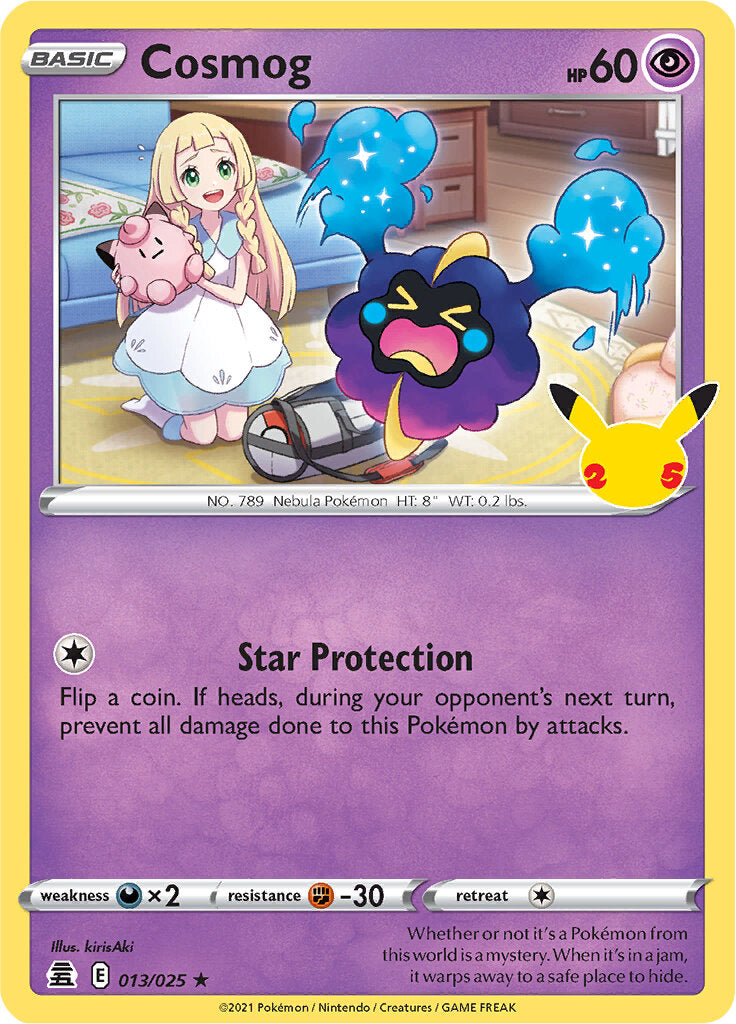 Cosmog (013/025) [Celebrations: 25th Anniversary] | Silver Goblin