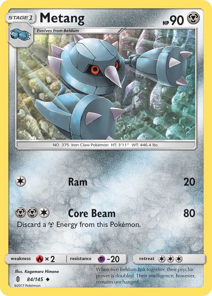 Metang (84/145) [Sun & Moon: Guardians Rising] | Silver Goblin