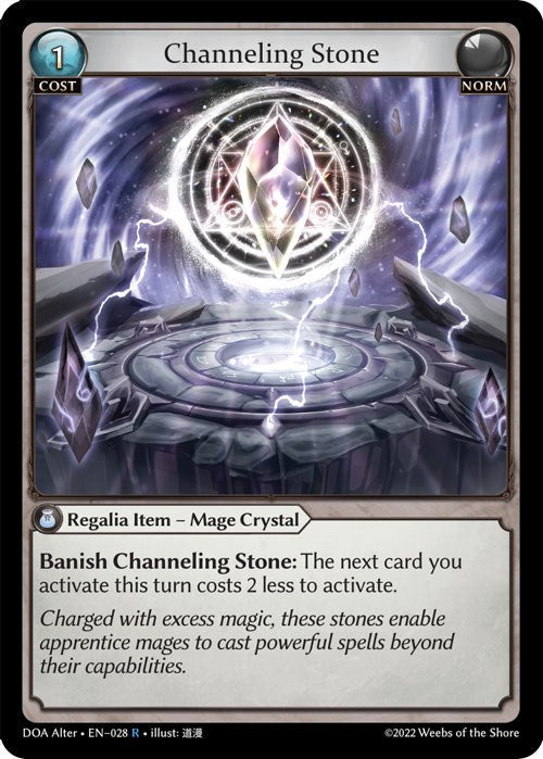 Channeling Stone (028) [Dawn of Ashes: Alter Edition] Foil