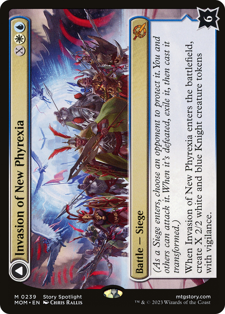 Invasion of New Phyrexia // Teferi Akosa of Zhalfir [March of the Machine]