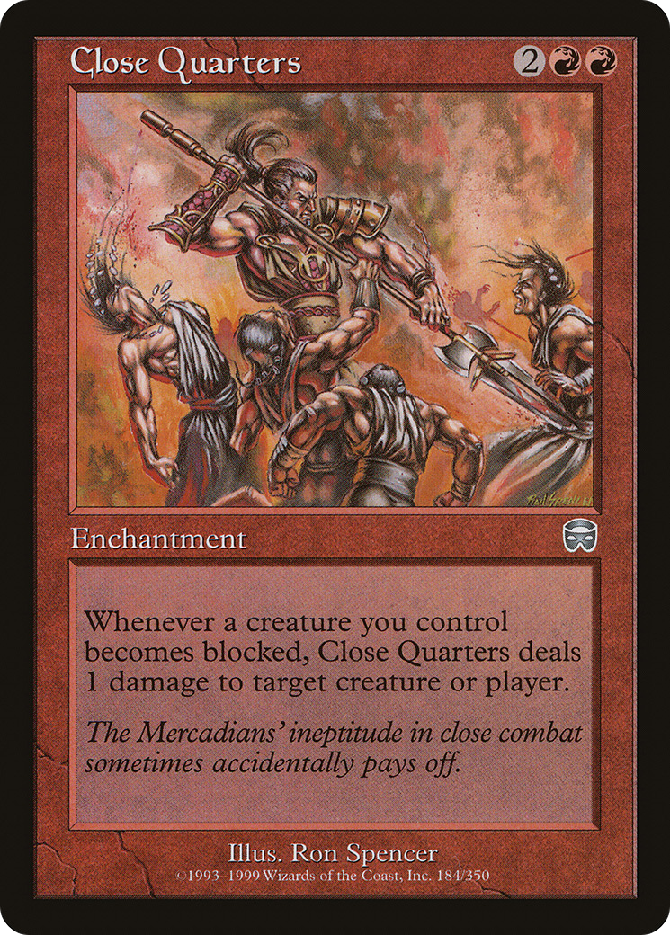 Close Quarters [Mercadian Masques] | Silver Goblin