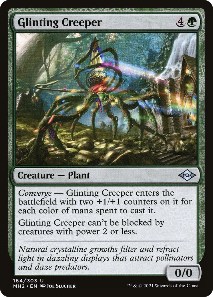 Glinting Creeper [Modern Horizons 2] | Silver Goblin