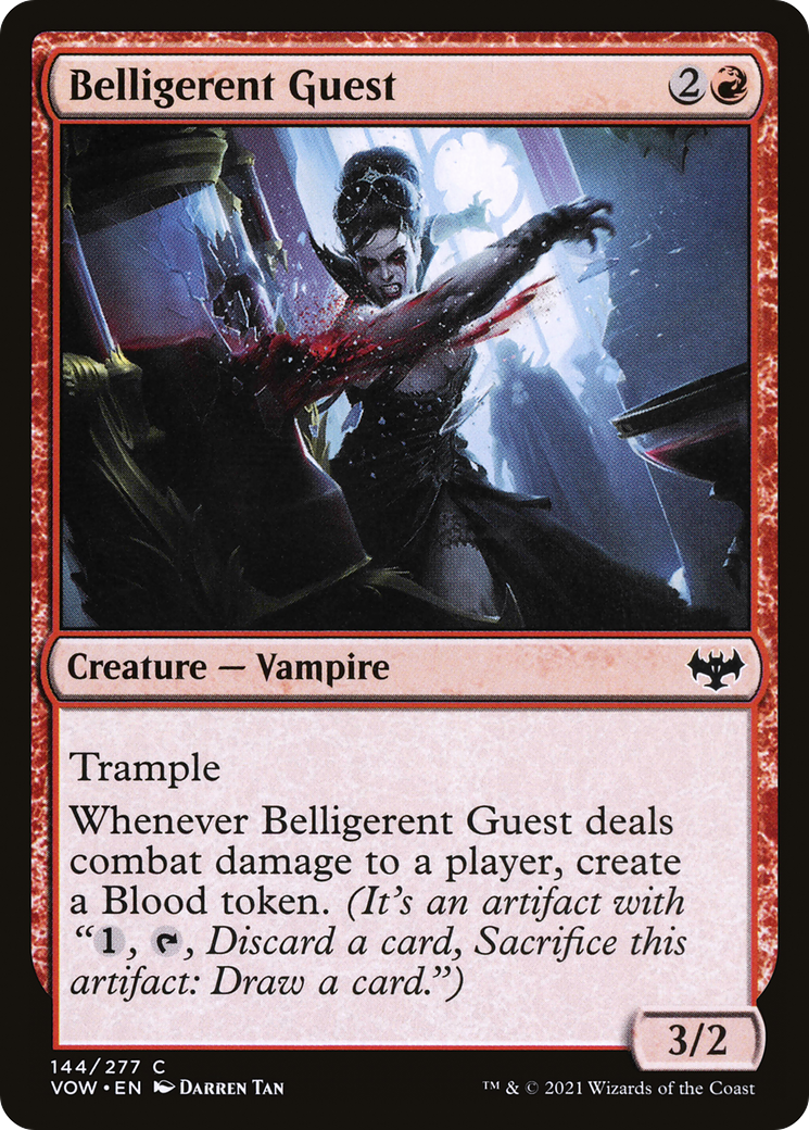 Belligerent Guest [Innistrad: Crimson Vow] | Silver Goblin