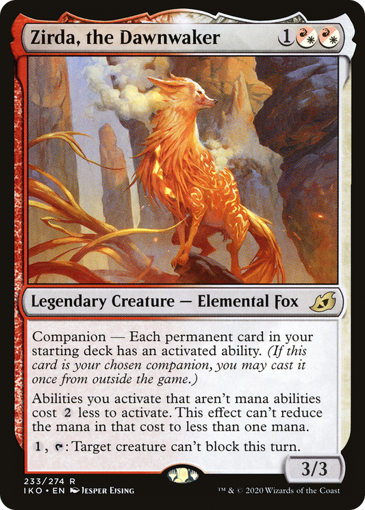 Zirda, the Dawnwaker [Ikoria: Lair of Behemoths] Foil