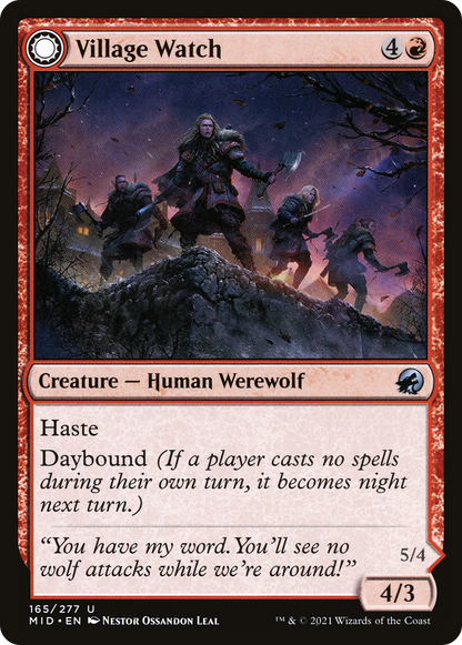 Village Watch // Village Reavers [Innistrad: Midnight Hunt]